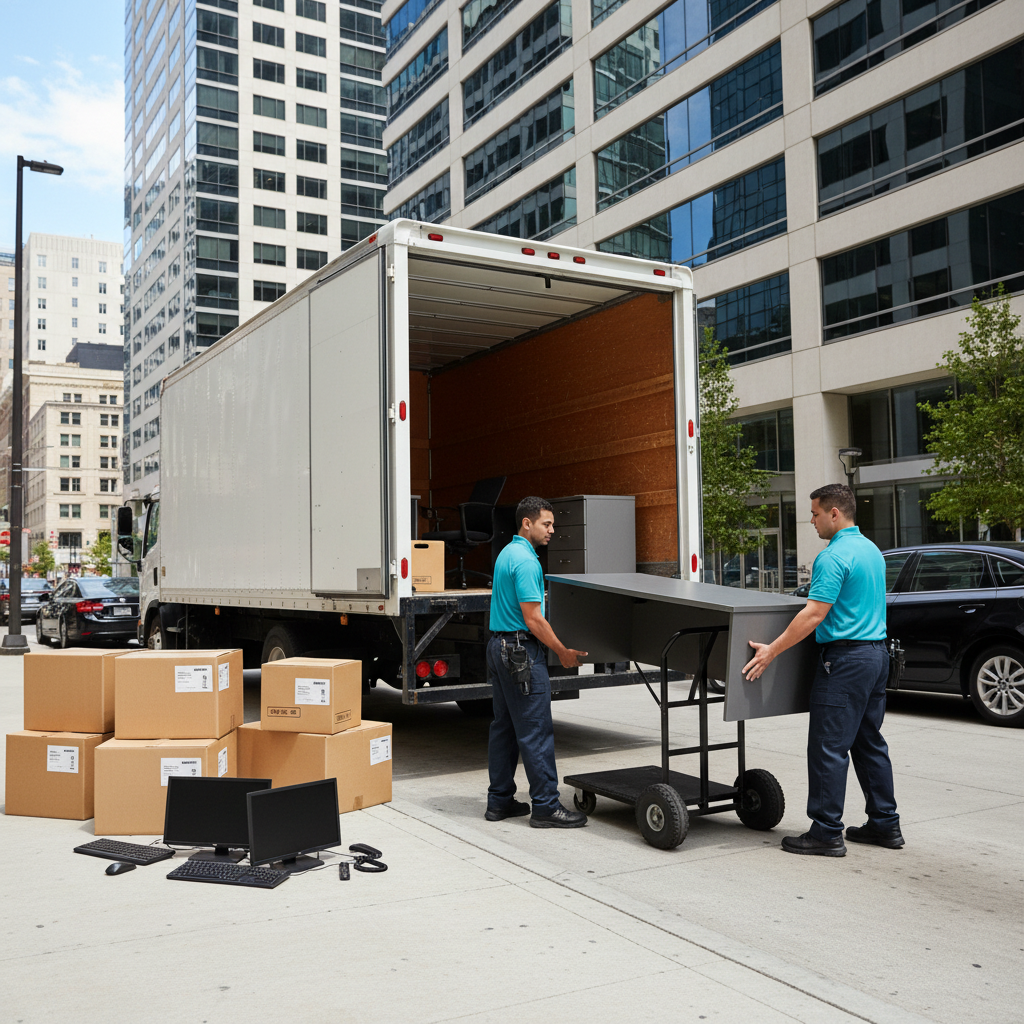 Commercial office moving